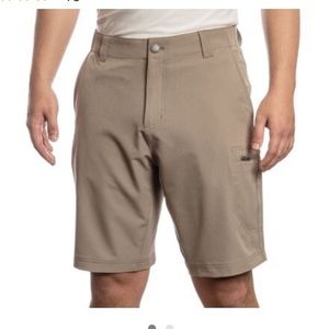 ZeroXposur Khaki Travel Shorts.  Never worn/no tag